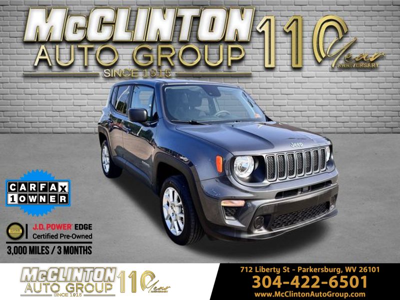 2023 Graphite Gray Jeep Renegade Latitude SUV