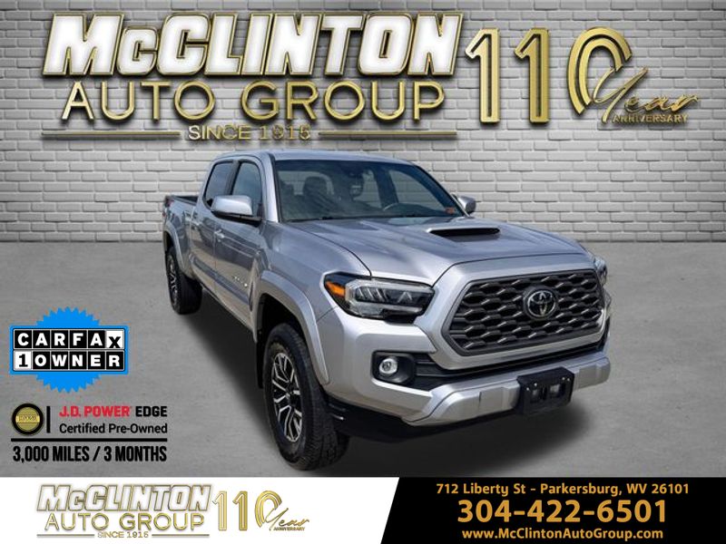 2021 Silver Sky Metallic Toyota Tacoma 4WD TRD Sport Truck