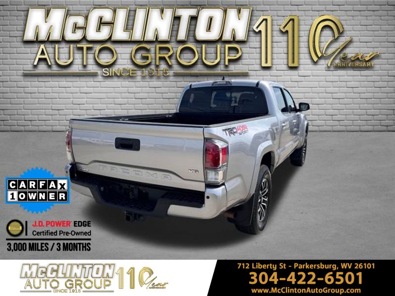 2021 Silver Sky Metallic Toyota Tacoma 4WD TRD Sport 4X4 Truck