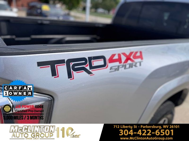 2021 Silver Sky Metallic Toyota Tacoma 4WD TRD Sport 4X4 Truck