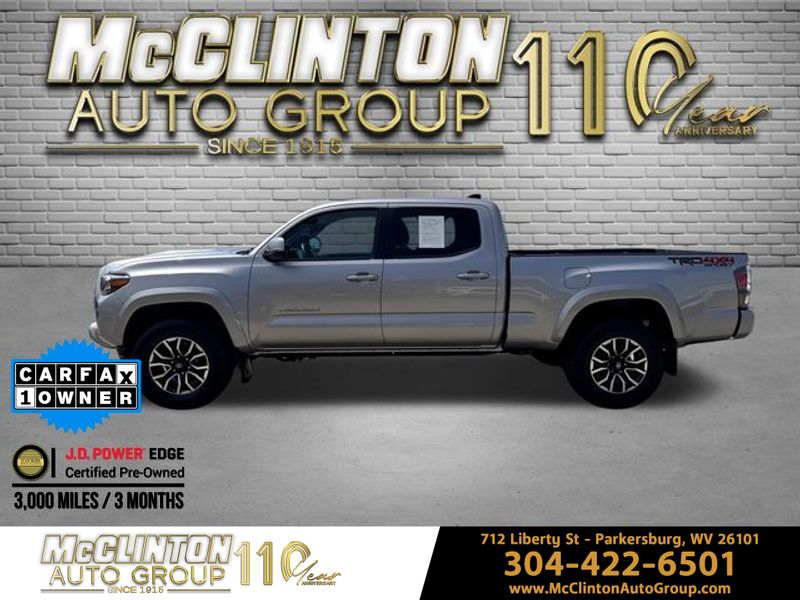 2021 Silver Sky Metallic Toyota Tacoma 4WD TRD Sport 4X4 Truck