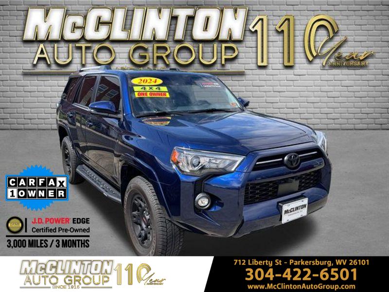2024 Nautical Blue Metallic Toyota 4Runner SR5 Premium SUV