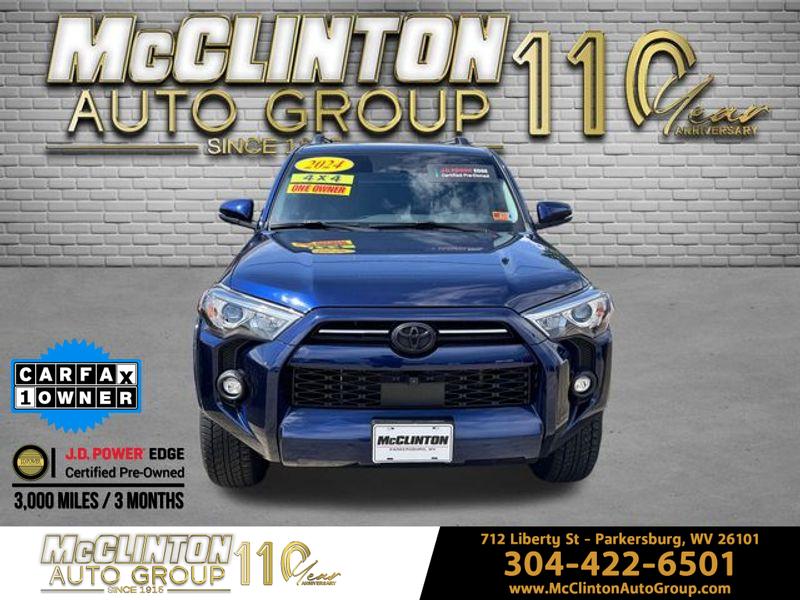 2024 Nautical Blue Metallic Toyota 4Runner SR5 Premium 4X4 SUV