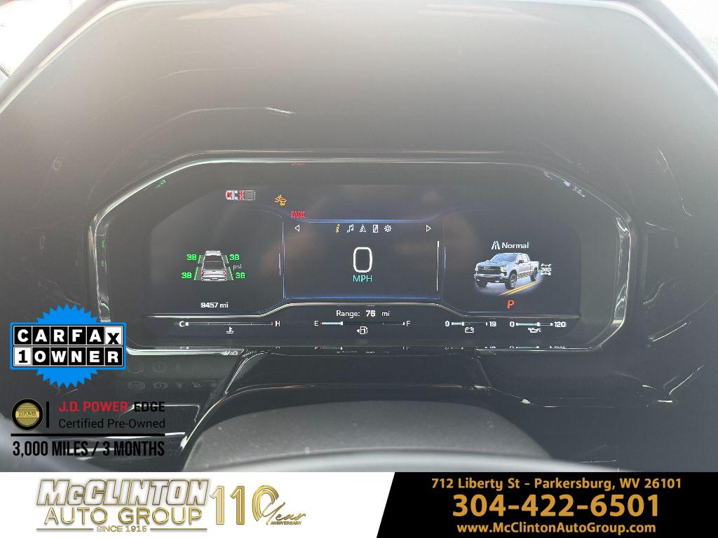 2024 Summit White Chevrolet Silverado 1500 LT Trail Boss 4X4 Truck