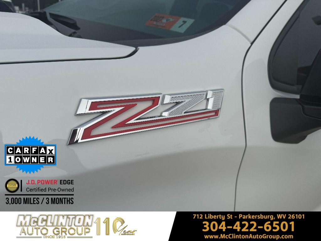2024 Summit White Chevrolet Silverado 1500 LT Trail Boss 4X4 Truck