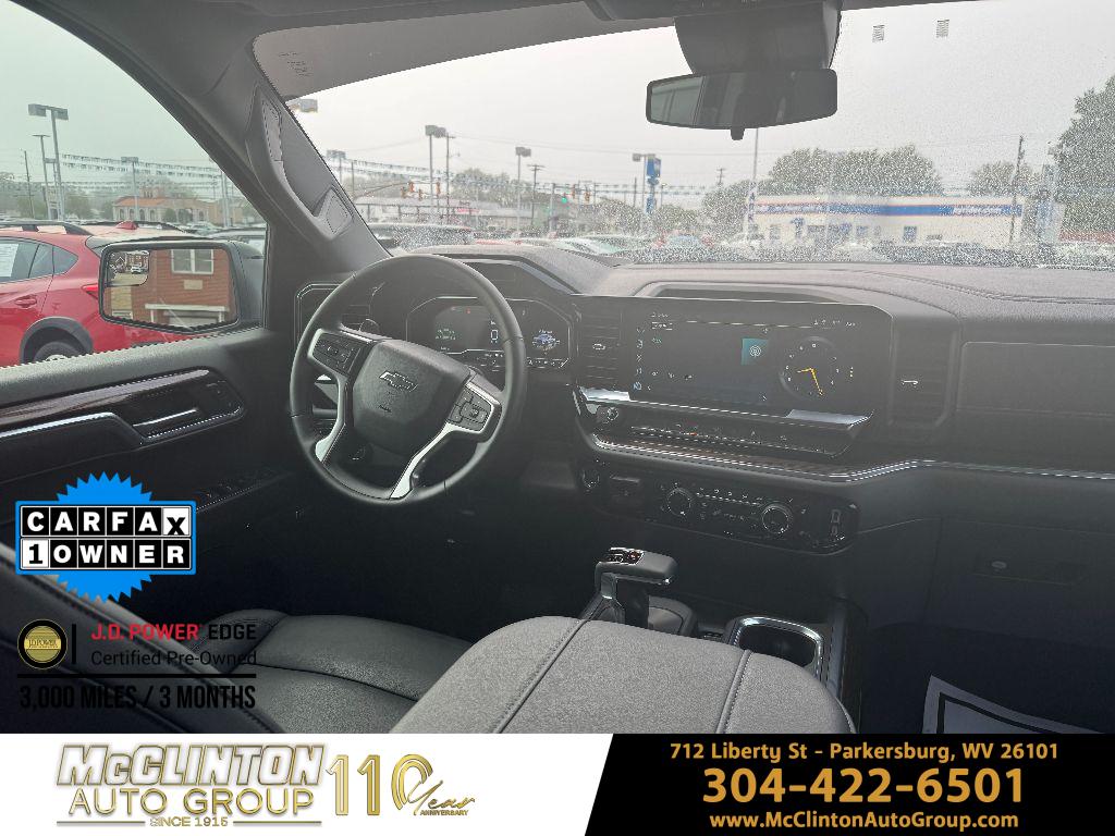 2024 Summit White Chevrolet Silverado 1500 LT Trail Boss 4X4 Truck