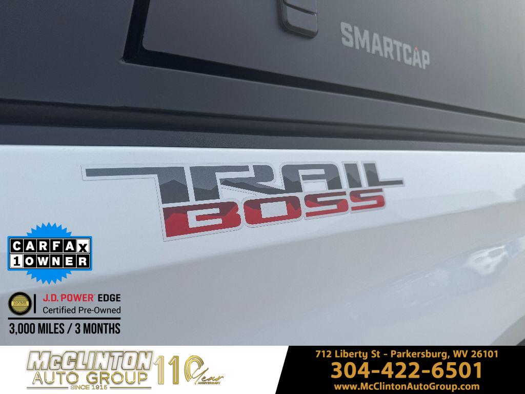 2024 Summit White Chevrolet Silverado 1500 LT Trail Boss 4X4 Truck
