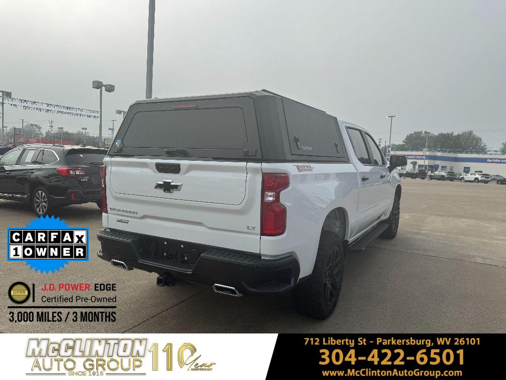 2024 Summit White Chevrolet Silverado 1500 LT Trail Boss 4X4 Truck