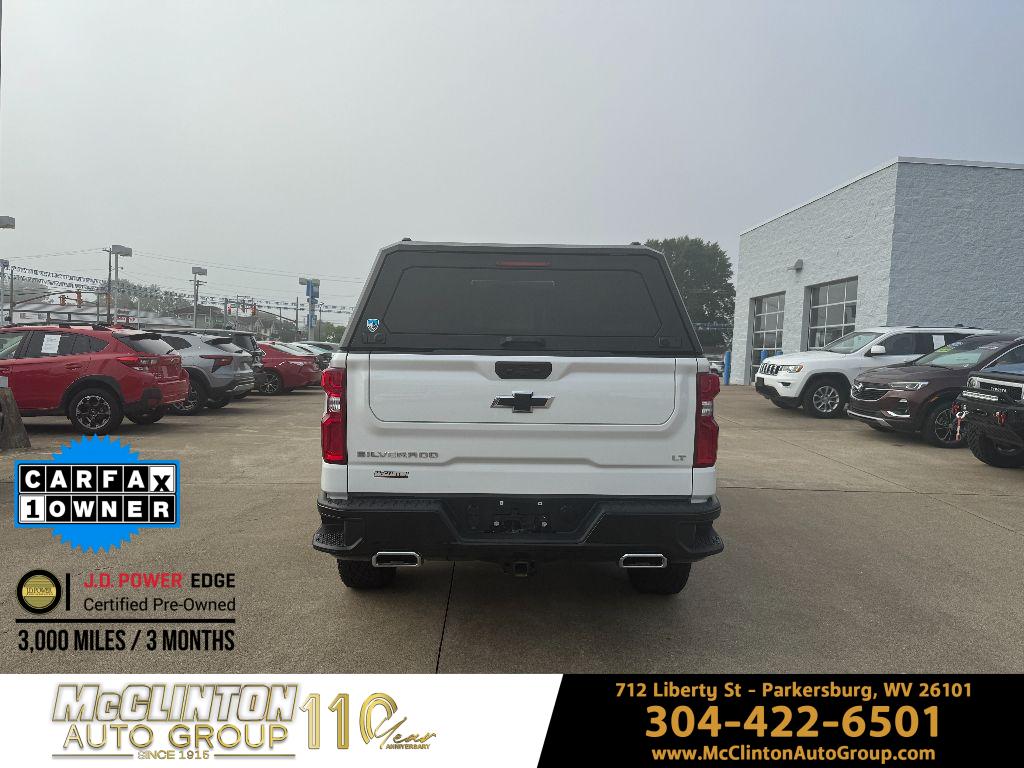2024 Summit White Chevrolet Silverado 1500 LT Trail Boss 4X4 Truck