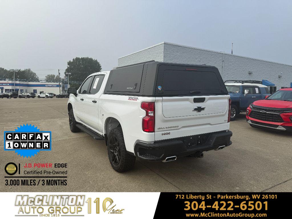 2024 Summit White Chevrolet Silverado 1500 LT Trail Boss 4X4 Truck