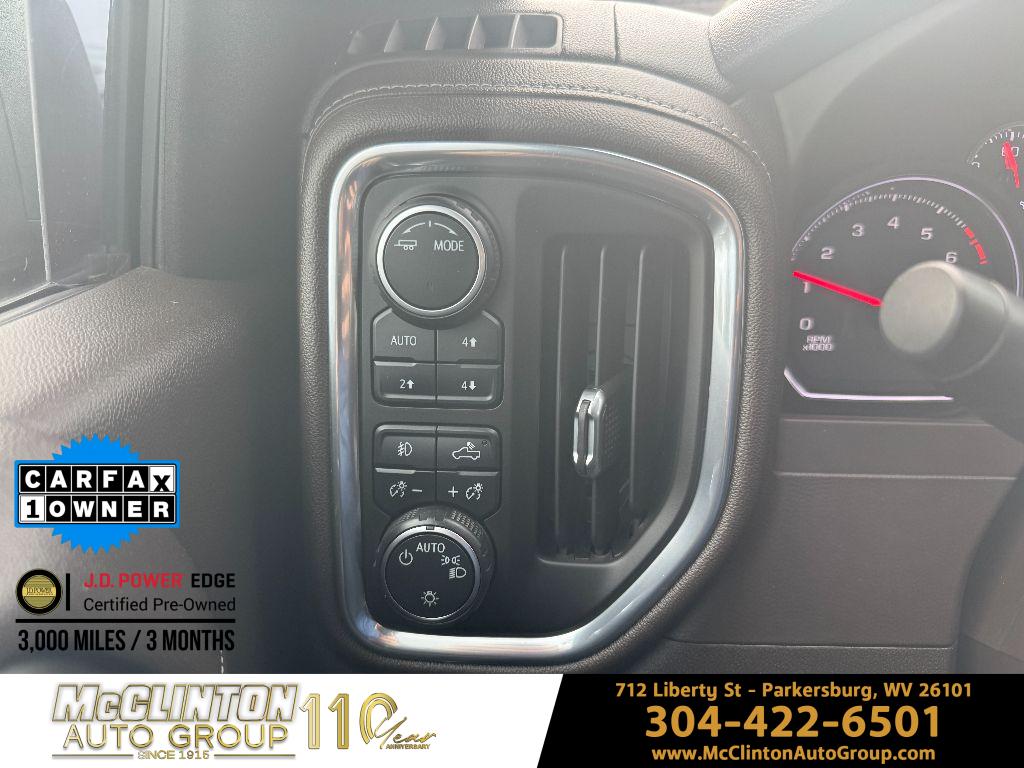 2021 Black Chevrolet Silverado 1500 LT Trail Boss 4X4 Truck