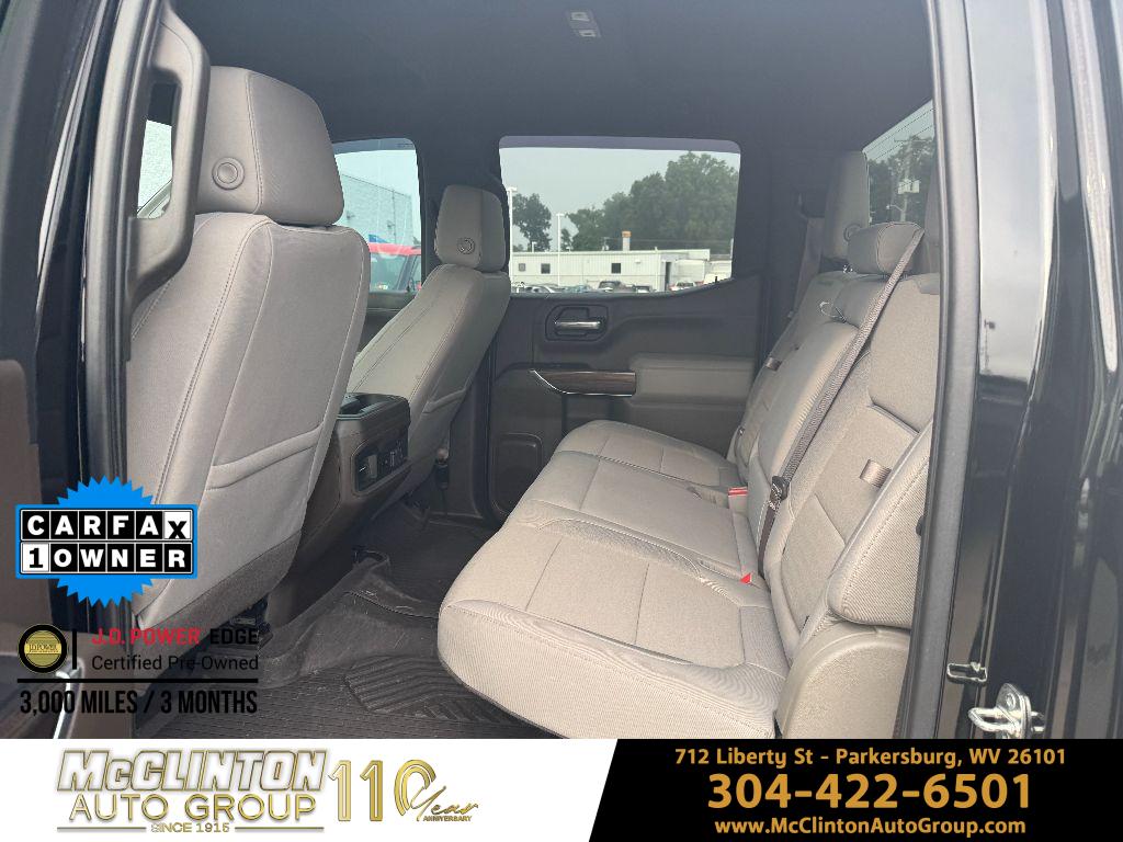 2021 Black Chevrolet Silverado 1500 LT Trail Boss 4X4 Truck