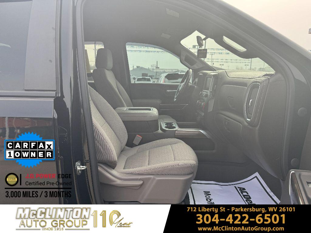 2021 Black Chevrolet Silverado 1500 LT Trail Boss 4X4 Truck