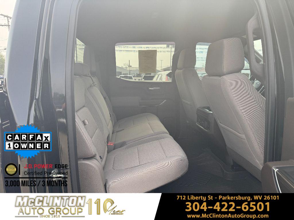 2021 Black Chevrolet Silverado 1500 LT Trail Boss 4X4 Truck