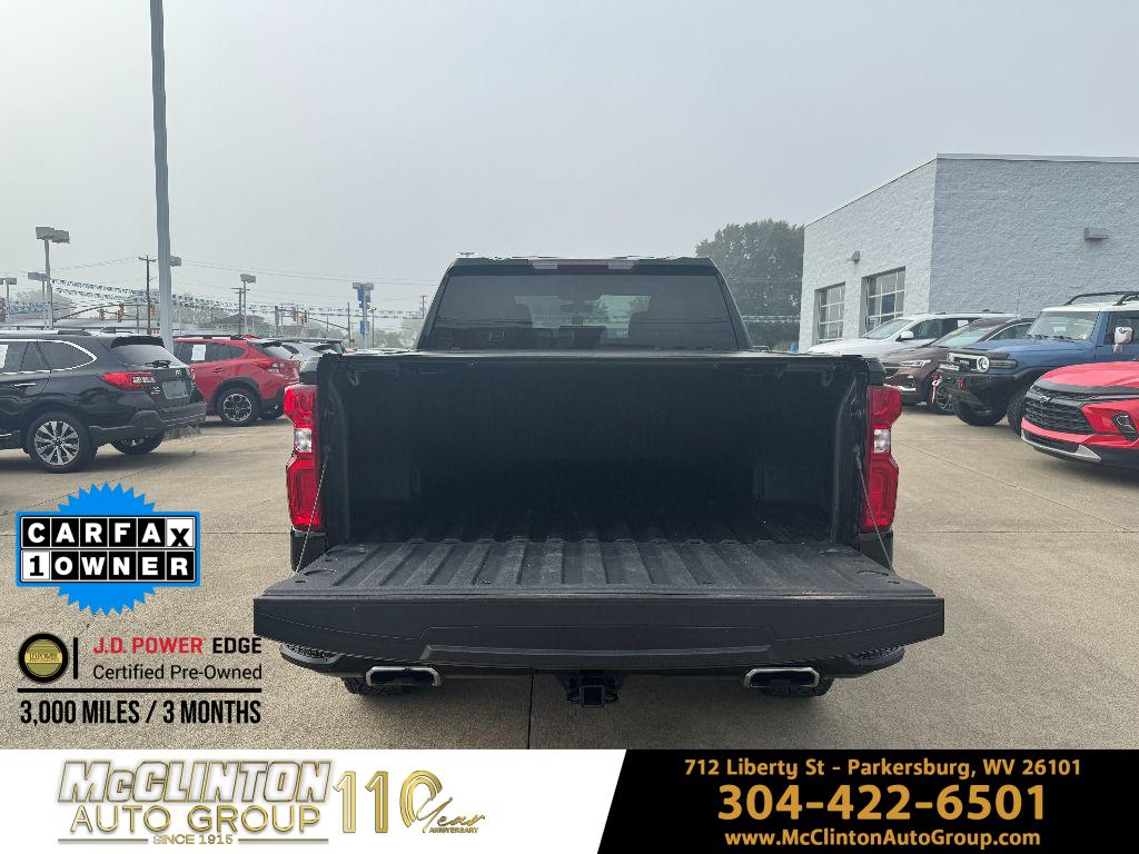 2021 Black Chevrolet Silverado 1500 LT Trail Boss 4X4 Truck