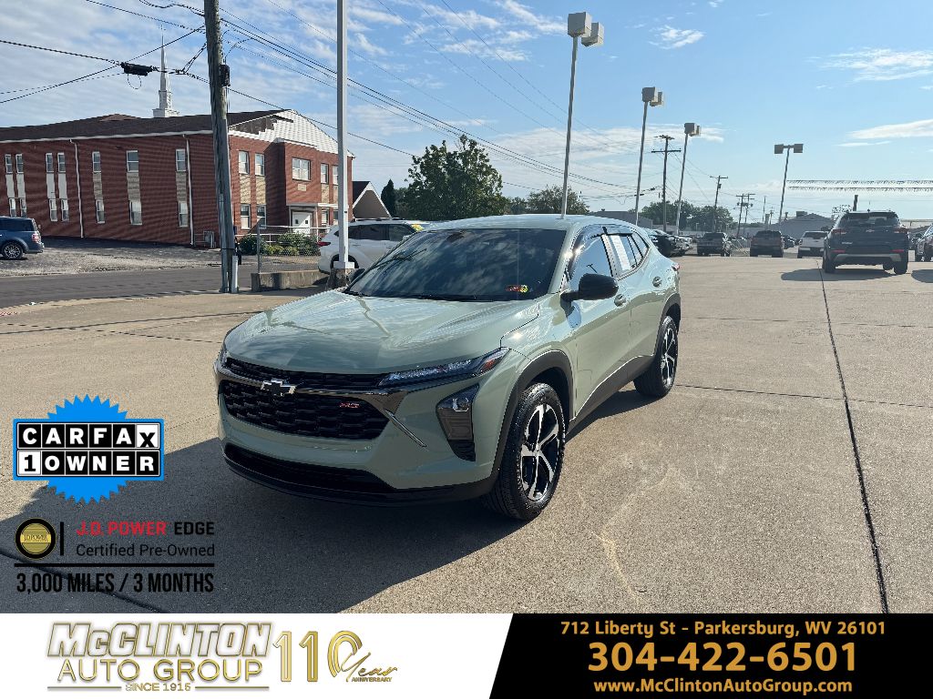 2024 Cacti Green Chevrolet Trax 1RS FWD