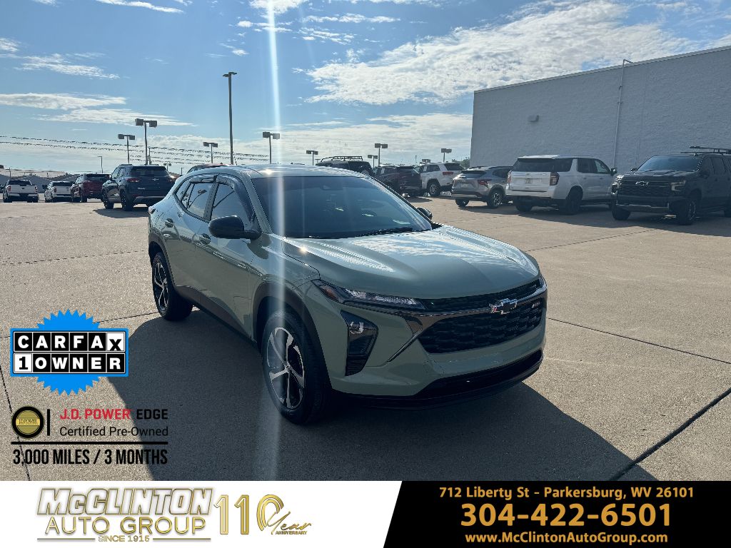 2024 Cacti Green Chevrolet Trax 1RS