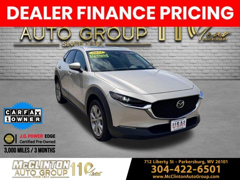 2023 Platinum Quartz Metallic Mazda CX-30 2.5 S Premium Package SUV
