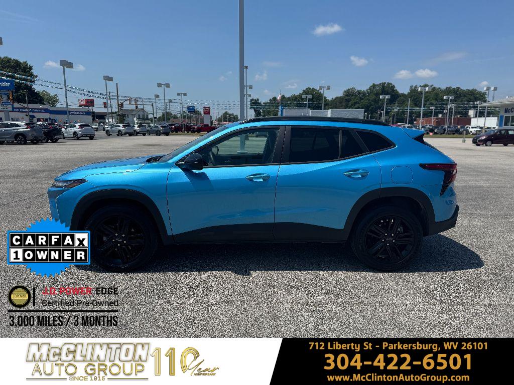 2025 Marina Blue Metallic Chevrolet Trax ACTIV FWD SUV