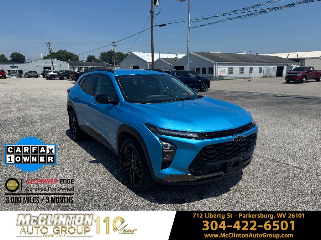 2025 Marina Blue Metallic Chevrolet Trax ACTIV FWD SUV