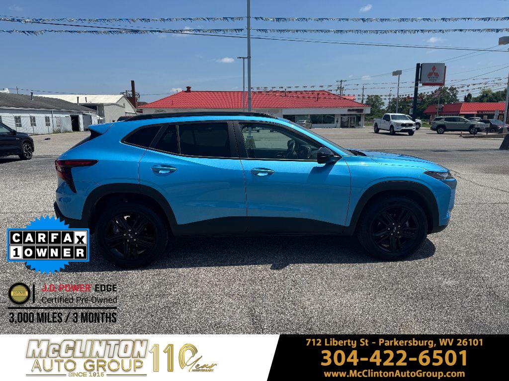 2025 Marina Blue Metallic Chevrolet Trax ACTIV FWD SUV