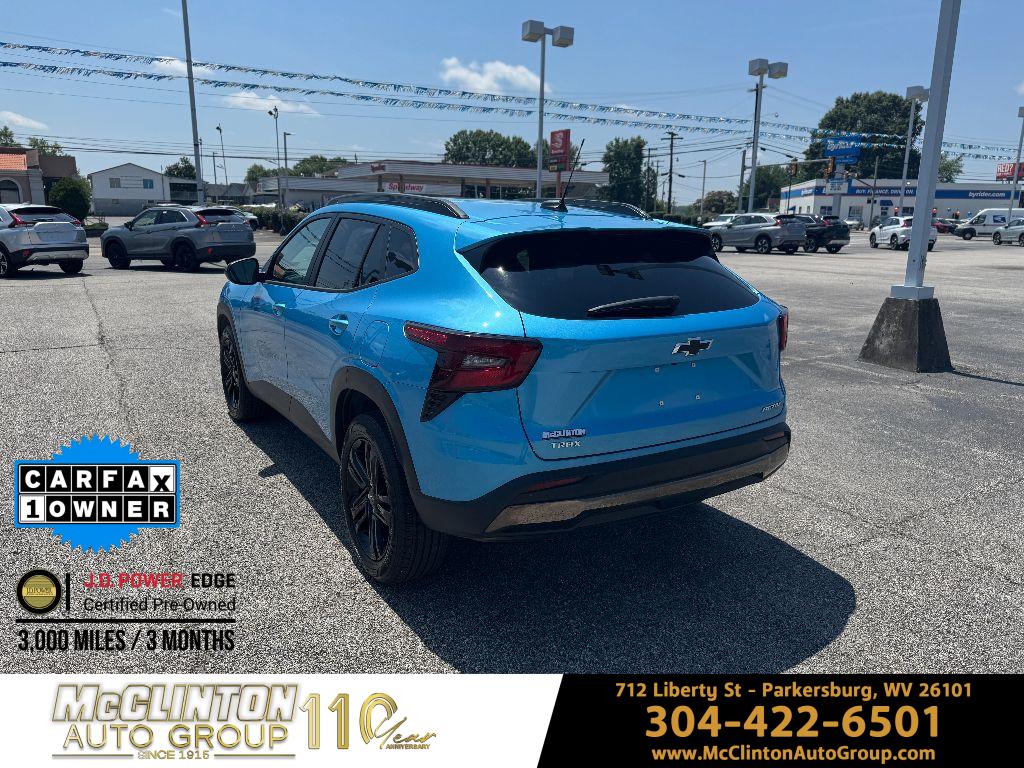 2025 Marina Blue Metallic Chevrolet Trax ACTIV FWD SUV
