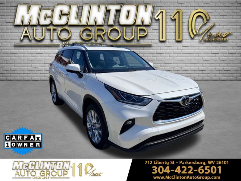 2020 Blizzard Pearl Toyota Highlander Limited SUV