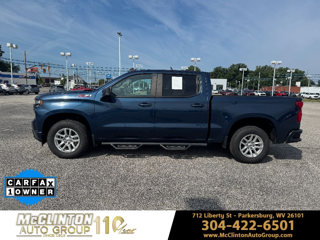 2021 Northsky Blue Metallic Chevrolet Silverado 1500 RST 4X4