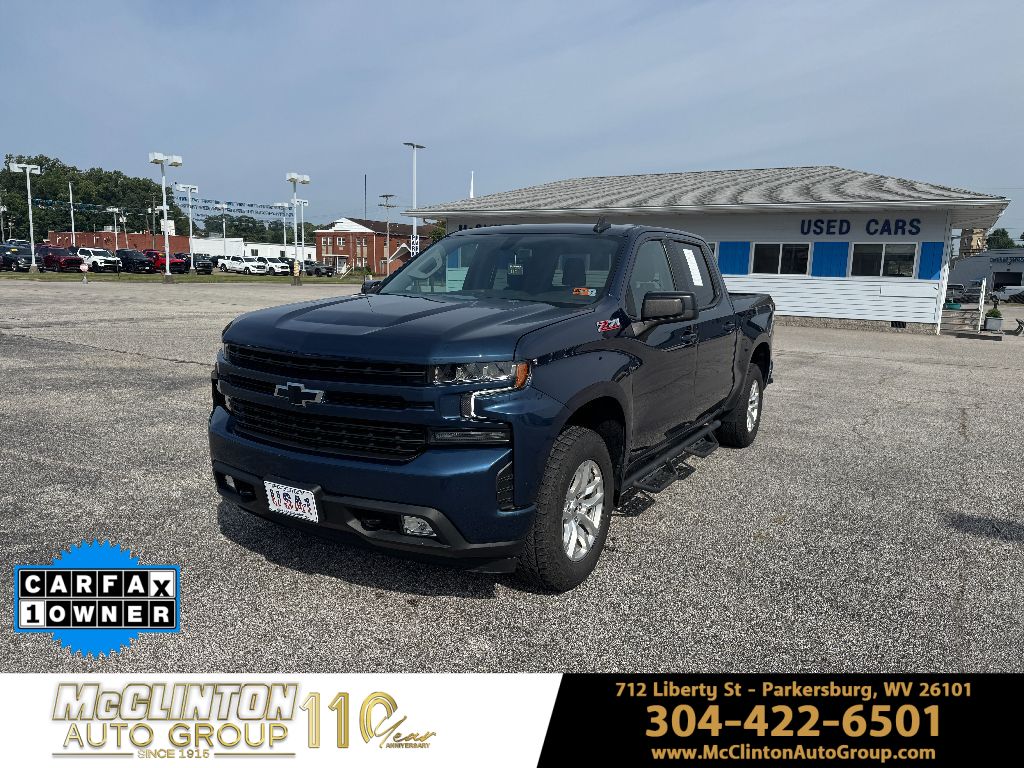 2021 Northsky Blue Metallic Chevrolet Silverado 1500 RST 4X4
