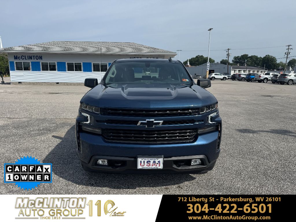 2021 Northsky Blue Metallic Chevrolet Silverado 1500 RST 4X4
