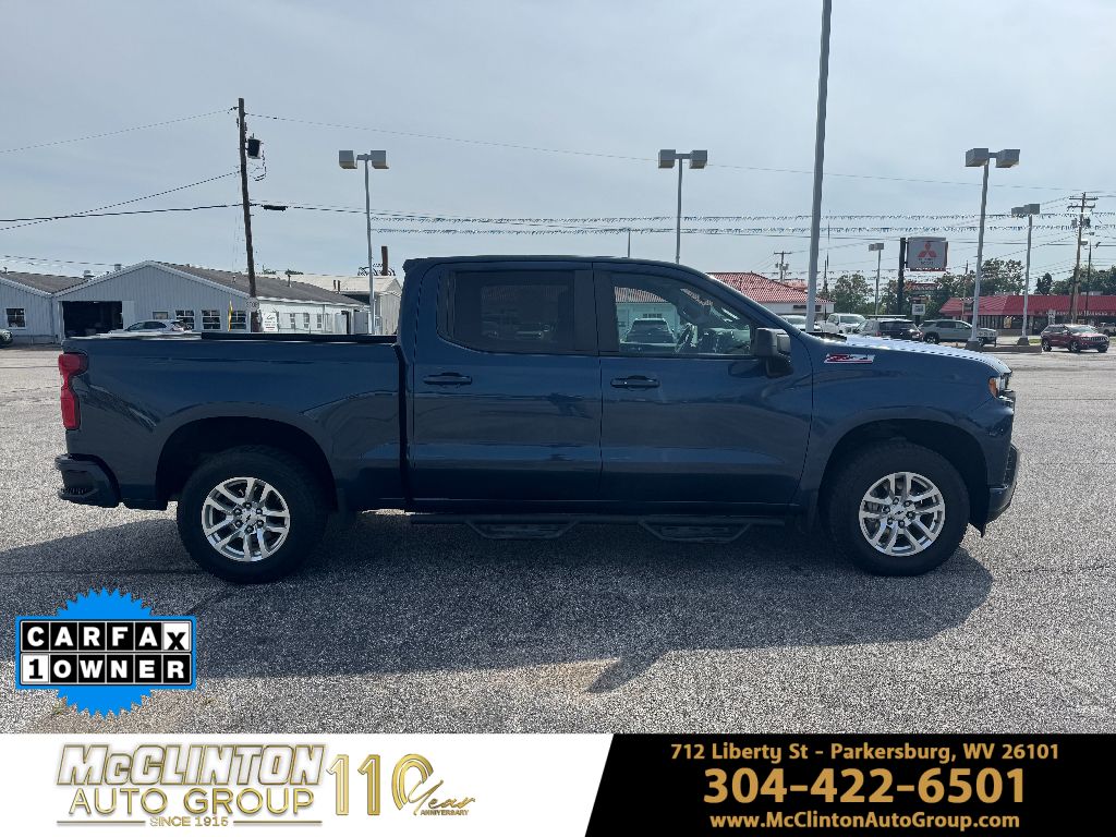 2021 Northsky Blue Metallic Chevrolet Silverado 1500 RST 4X4