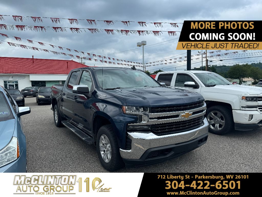 2021 Northsky Blue Metallic Chevrolet Silverado 1500 LT 4X4