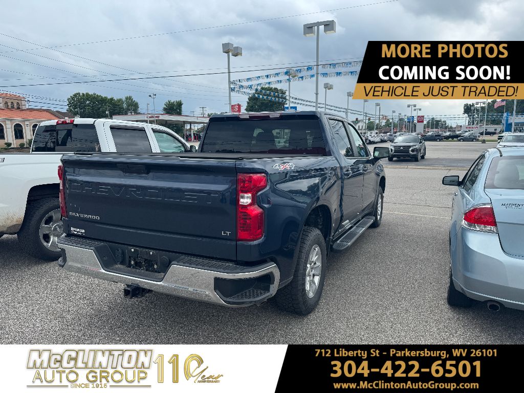 2021 Northsky Blue Metallic Chevrolet Silverado 1500 LT 4X4