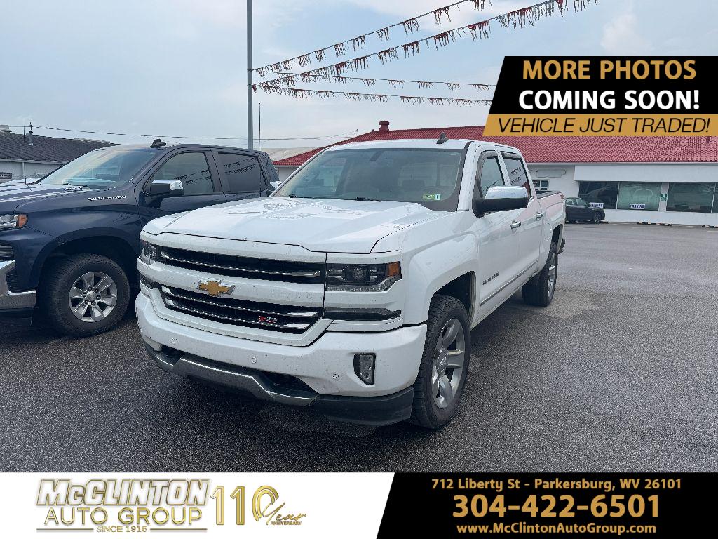 2018 Summit White Chevrolet Silverado 1500 LTZ 4X4