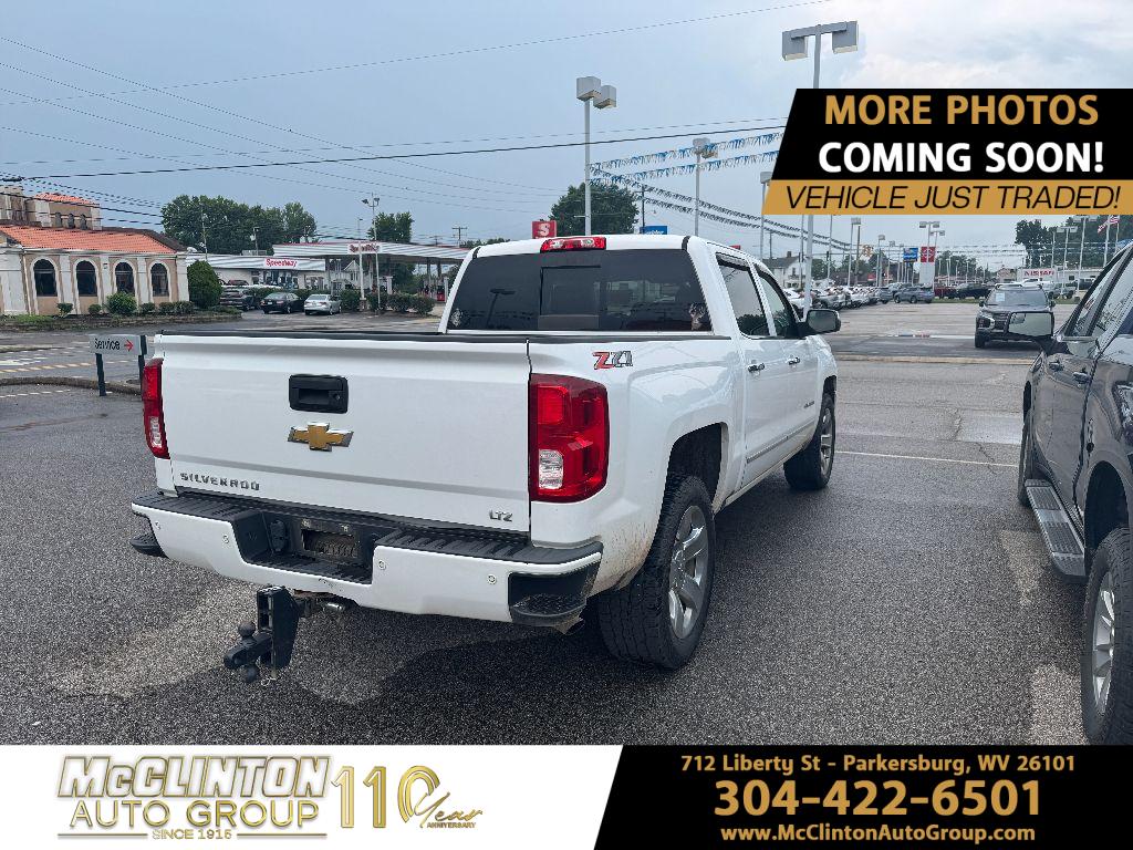 2018 Summit White Chevrolet Silverado 1500 LTZ 4X4