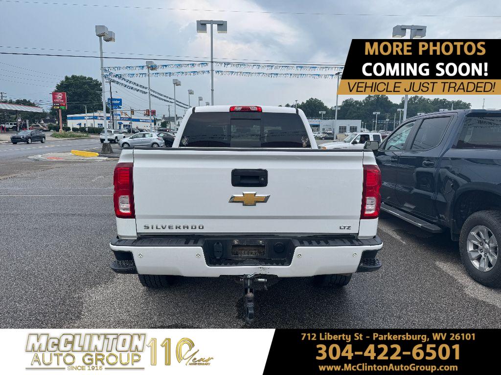 2018 Summit White Chevrolet Silverado 1500 LTZ 4X4