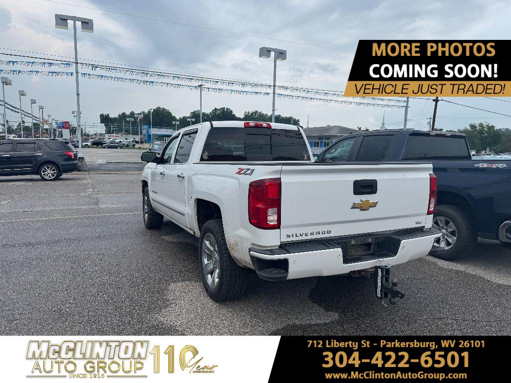 2018 Summit White Chevrolet Silverado 1500 LTZ 4X4
