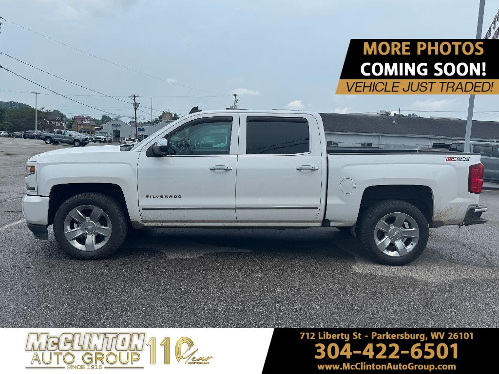 2018 Summit White Chevrolet Silverado 1500 LTZ 4X4
