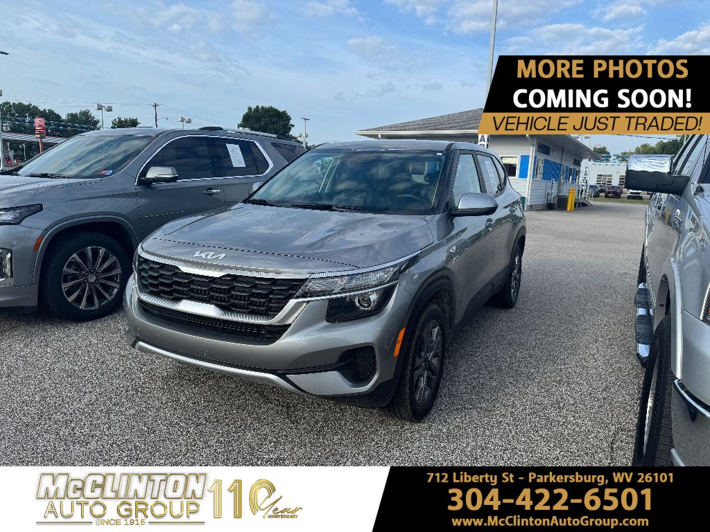 2023 Steel Gray Kia Seltos LX AWD