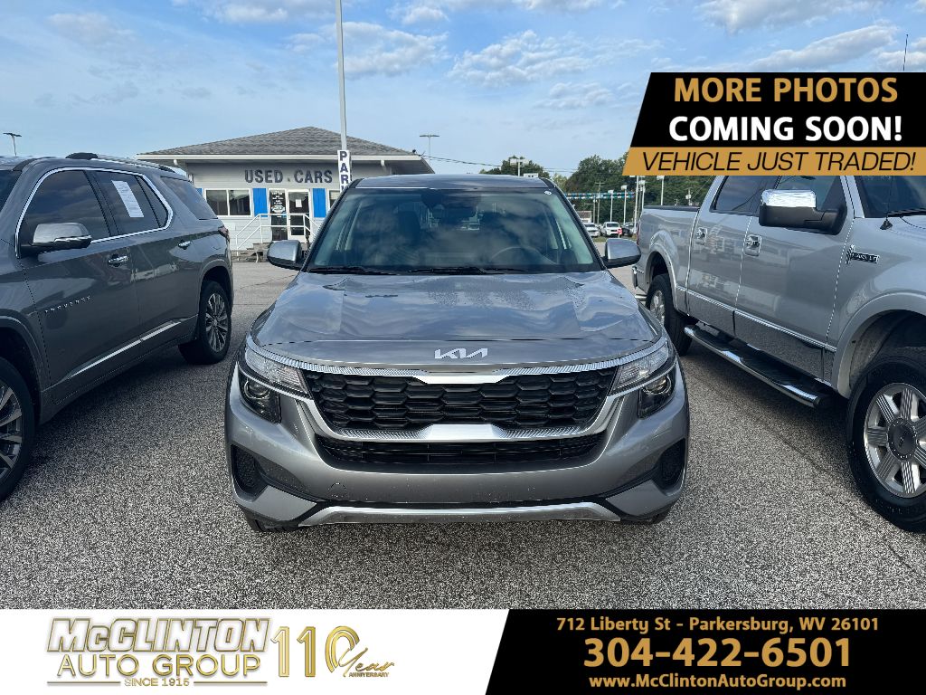 2023 Steel Gray Kia Seltos LX AWD