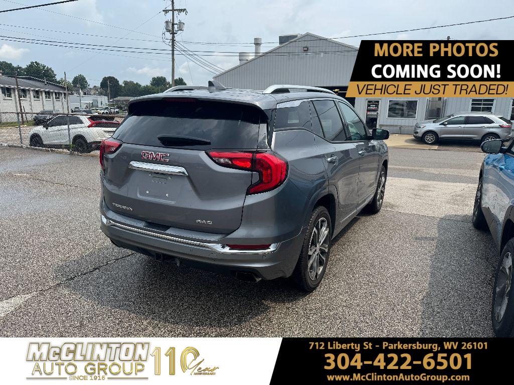 2018 Satin Steel Metallic GMC Terrain Denali AWD