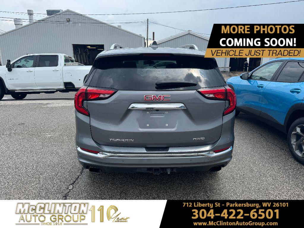 2018 Satin Steel Metallic GMC Terrain Denali AWD