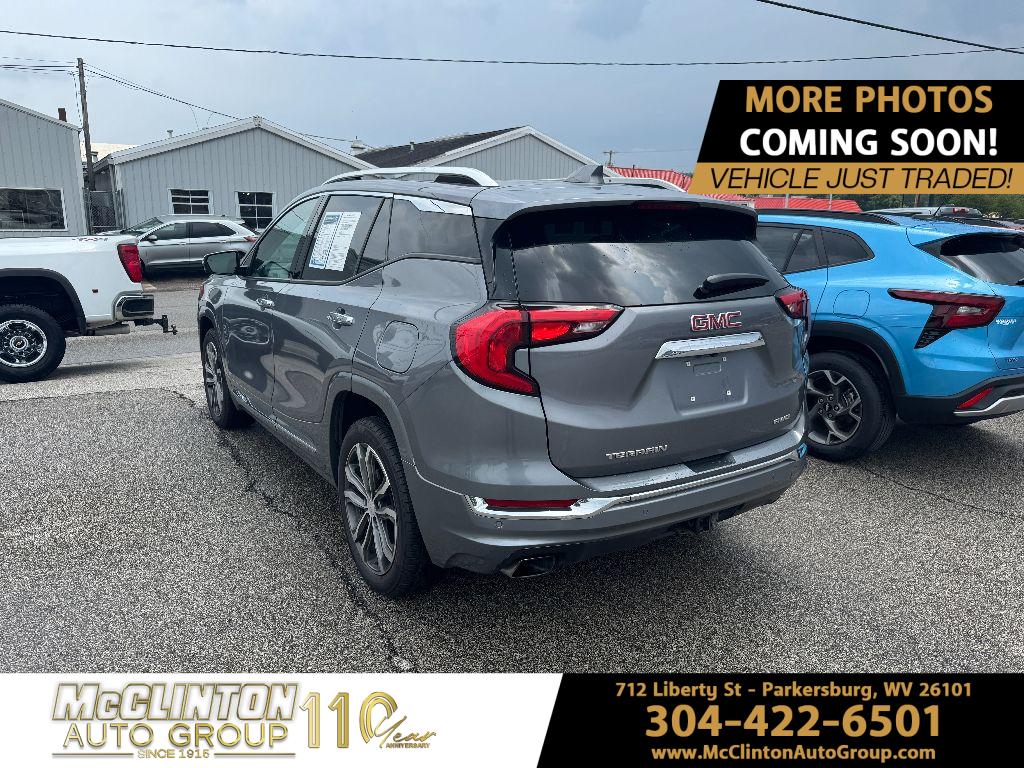 2018 Satin Steel Metallic GMC Terrain Denali AWD