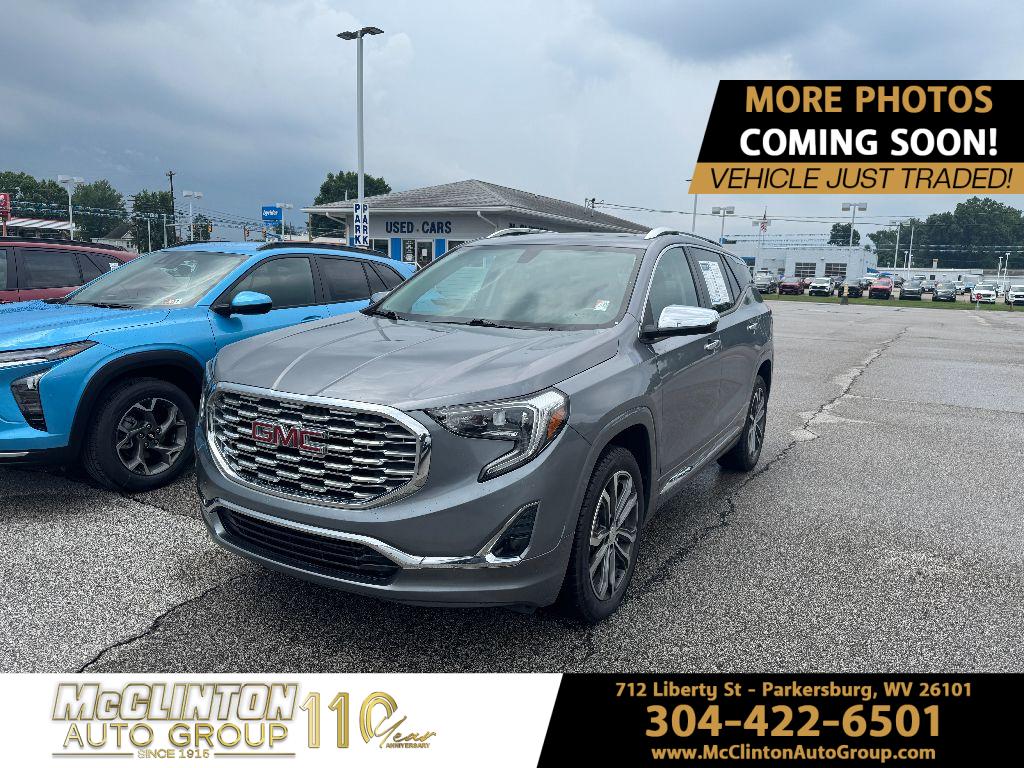 2018 Satin Steel Metallic GMC Terrain Denali AWD