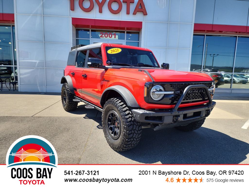 used 2021 Ford Bronco car, priced at $48,981
