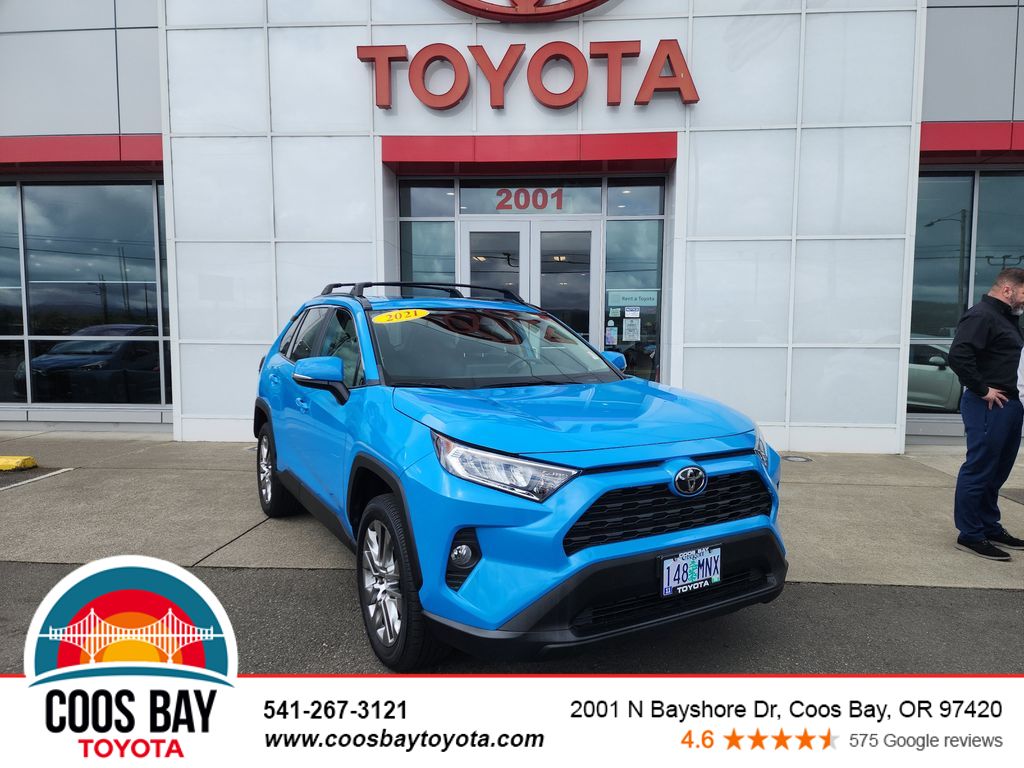 used 2021 Toyota RAV4 car, priced at $33,981