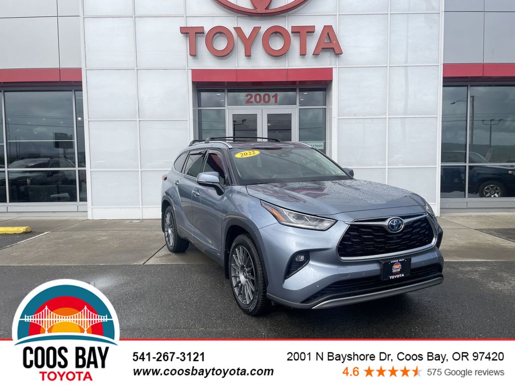 used 2022 Toyota Highlander Hybrid car, priced at $48,981