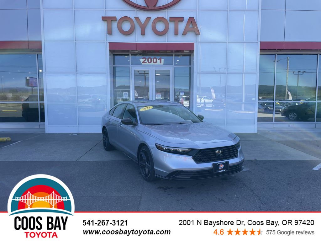 used 2023 Honda Accord Hybrid car, priced at $31,496