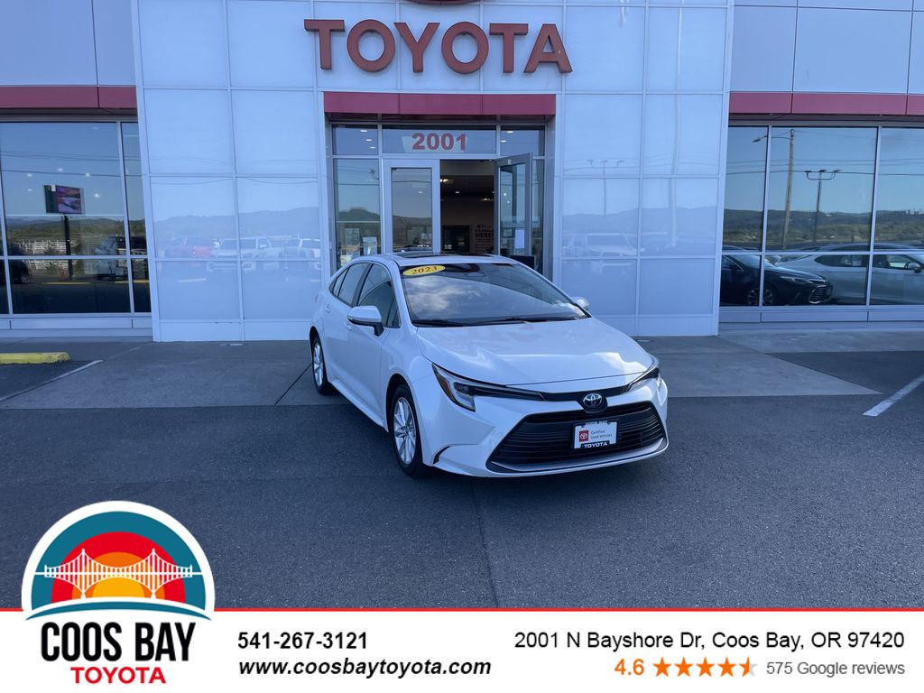 used 2023 Toyota Corolla Hybrid car, priced at $27,491