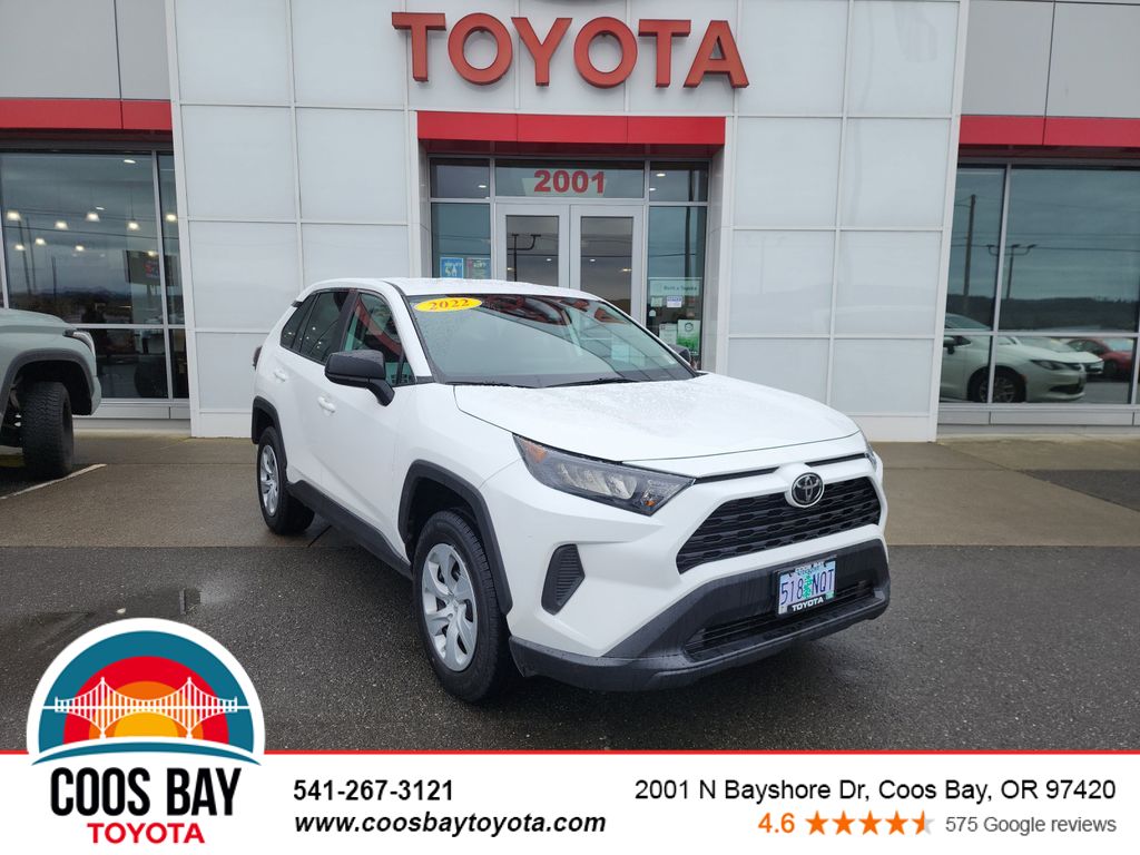 used 2022 Toyota RAV4 car, priced at $29,587